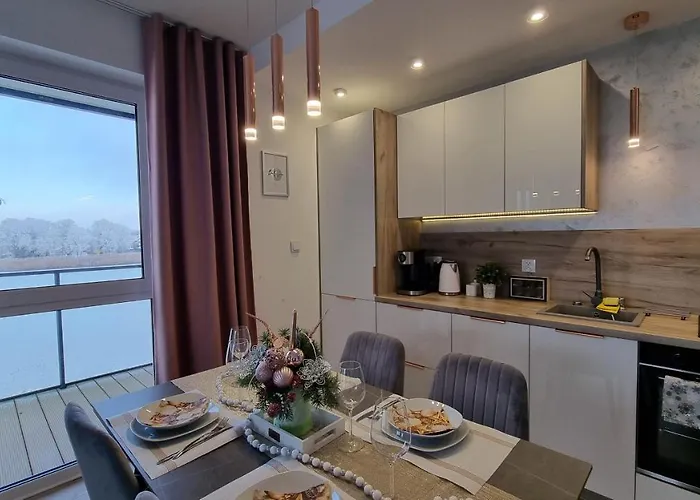 アパート Apartament Perla Zachodu View & Spa Sagaris Dziwnów