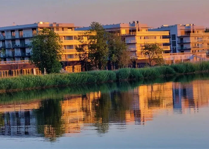 アパート Apartament Perla Zachodu View & Spa Sagaris